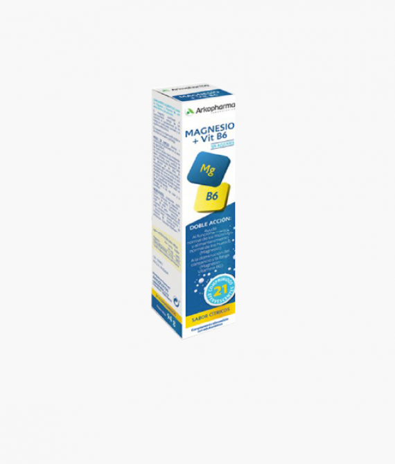 Arkovital Magnesio Vitamina B6 21 Comprimido Efervescente