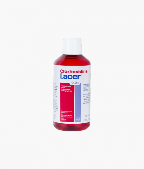 Lacer Colutorio Clorhexidina 0,12% 500Ml
