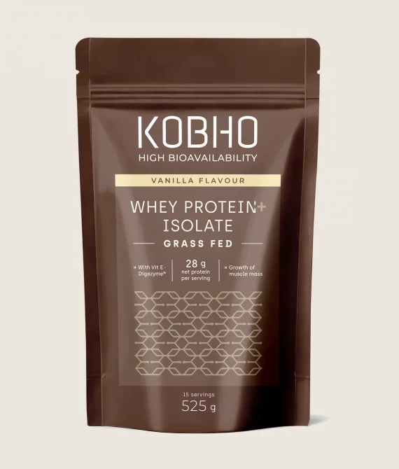 Proteína Whey Aislada Grass Fed Sabor Vainilla  90% Pureza
