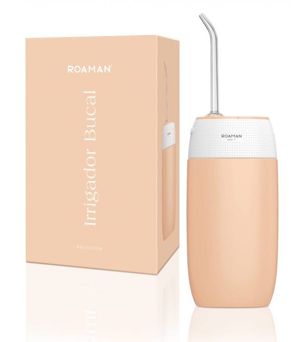 Irrigador Dental Eléctrico Roaman MINI1 Melocotón