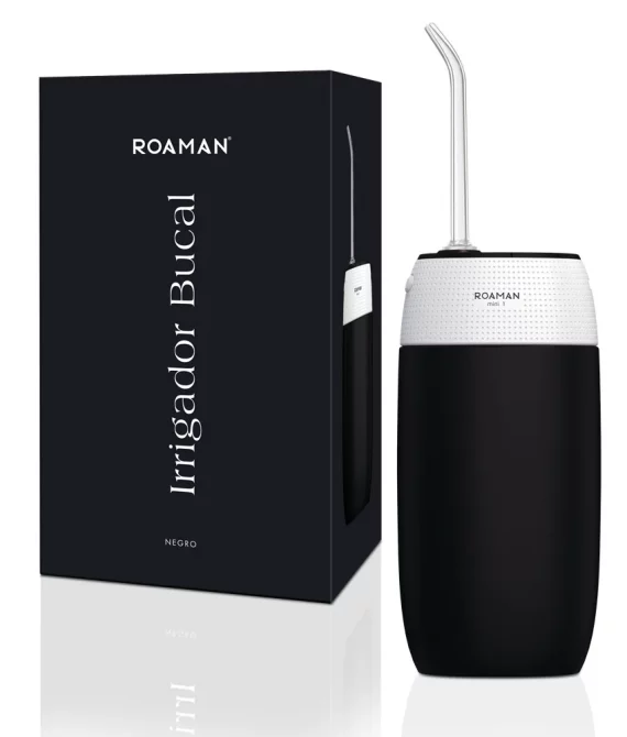 Irrigador Dental Eléctrico Roaman MINI Negro