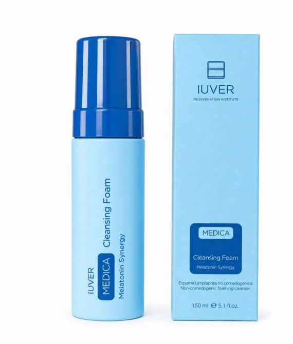 IUVER MEDICA Cleansing Foam Espuma Limpiadora No Comedogénica 150 ml